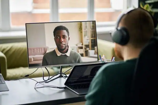 image of online mediation Dorset in progress.