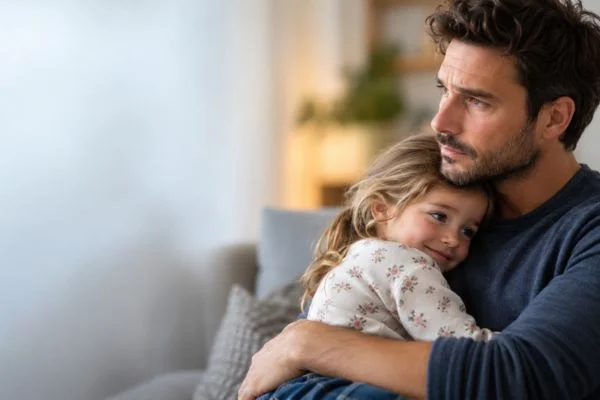 image of man and his child Dorset